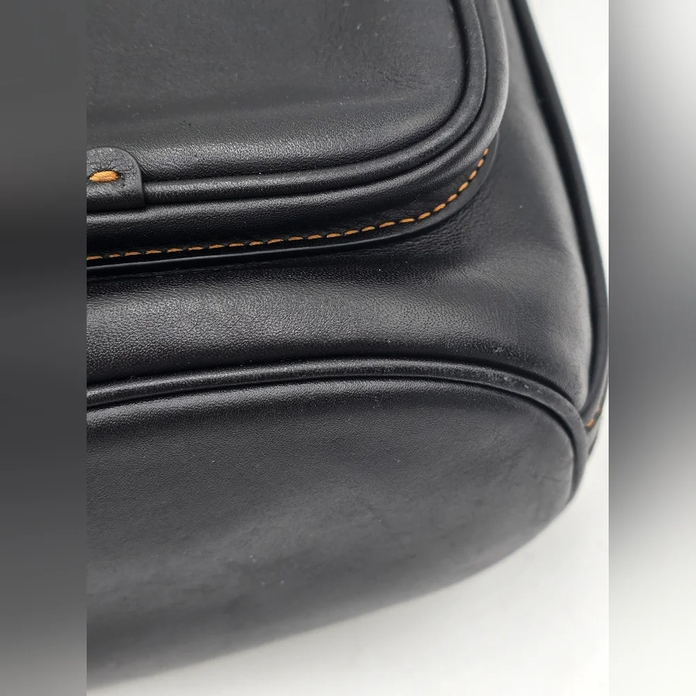 Coach Glovetanned Leather Andy Crossbody, EUC, Black - Picture 5 of 16